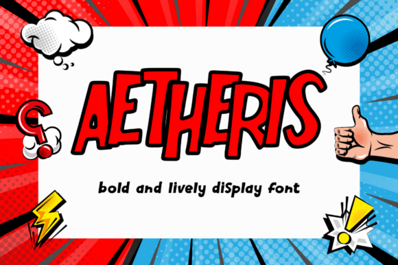 Aetheris: A Bold Font for Business Branding