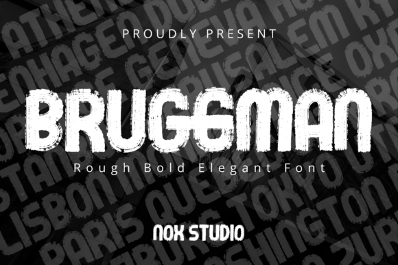Bruggman Font: Bold and Beautiful
