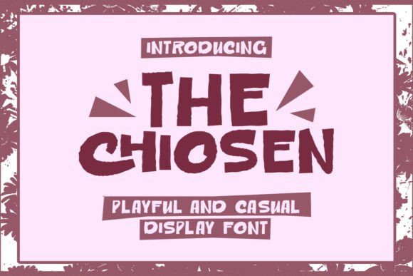 Chiosen: A Bold Display Font