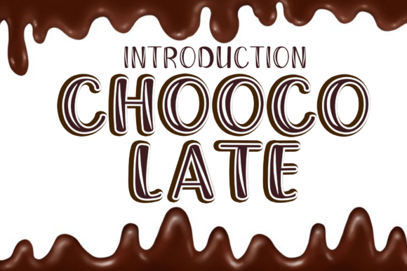 Choocolate Font for Creative Projects