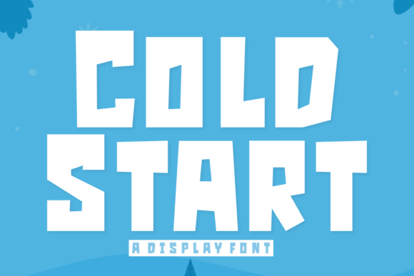 Cold Start Font for Creative Projects
