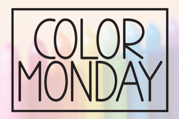 Color Monday Font Review
