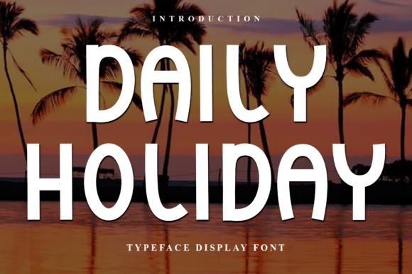 Daily Holiday Font for Business Branding