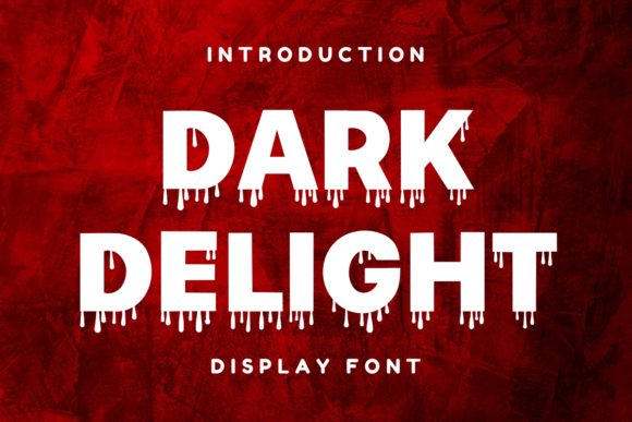 Dark Delight Font for Editorial Design