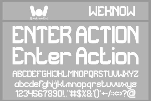 Enter Action Font for Bold Campaigns