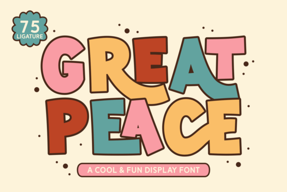 Great Peace Font for Business Branding