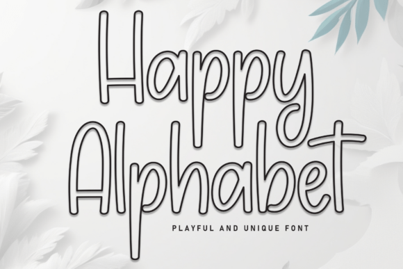 Happy Alphabet Font