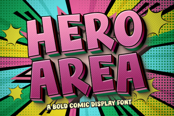 Hero Area Font for Bold Campaigns