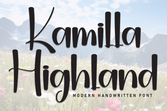Kamilla Highland Font Review