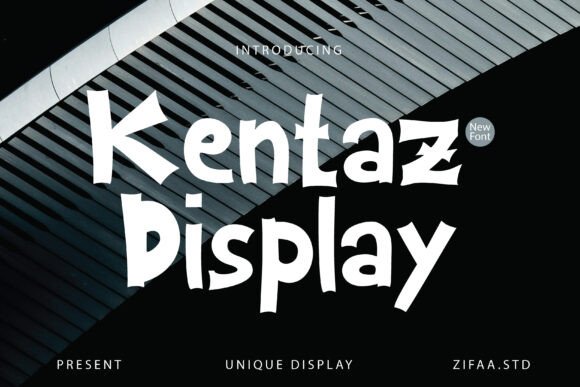 Kentaz Font for Creative Projects