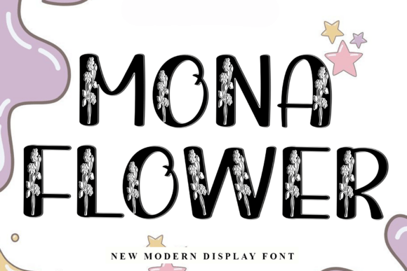 Mona Flower Font for Elegant Branding