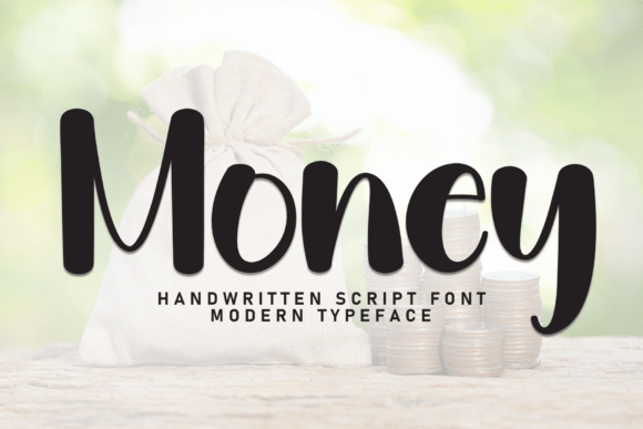 Money Font for Creative Projects