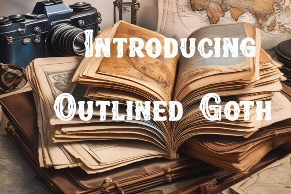 Outlined Goth Font for Bold Branding
