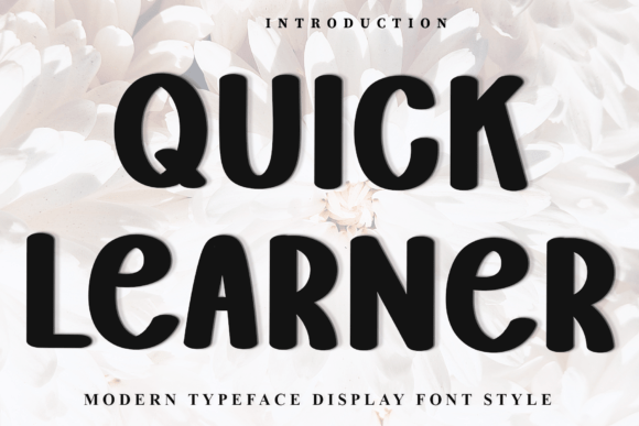 Quick Learner Font for Bold Branding