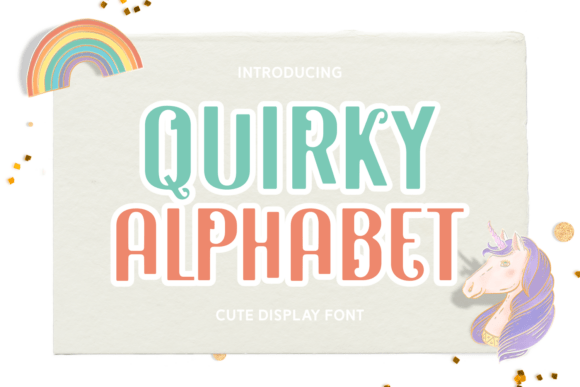 Quirky Alphabet Font