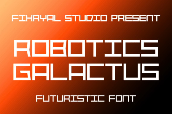 Robotics Galactus Font Review