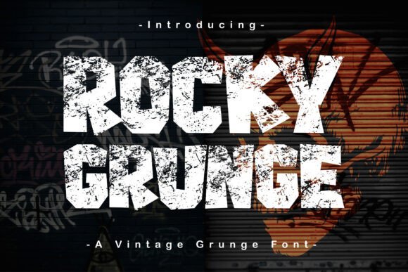 Rocky Grunge Font for Business Branding