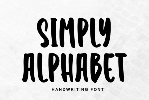 Simply Alphabet Font