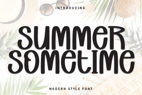 Summer Sometime Font for Business