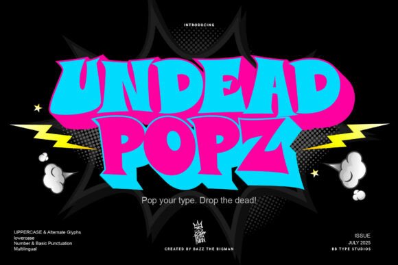 Undead Popz Font for Bold Web Design