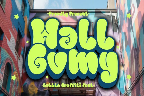 Wall Gumy Font for Creative Campaigns